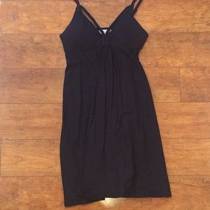 Black spring dress